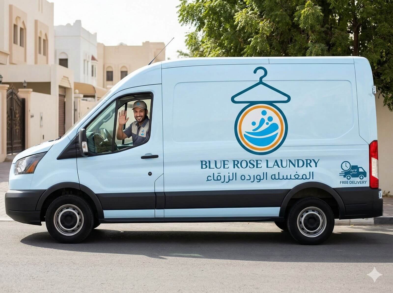 Free delivery service placeholder